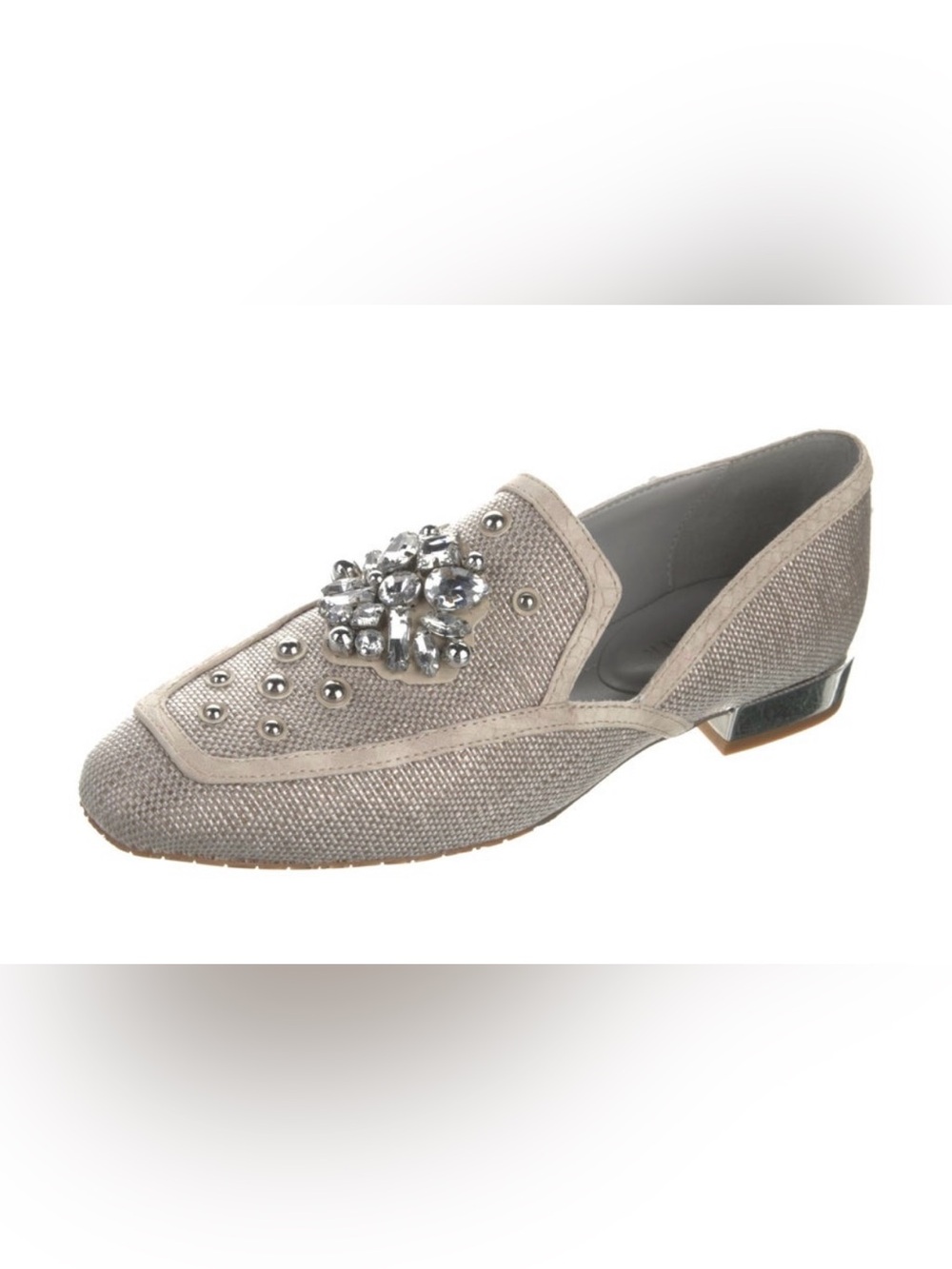 Donald J. Pliner Jeweled Slip-On Loafer
